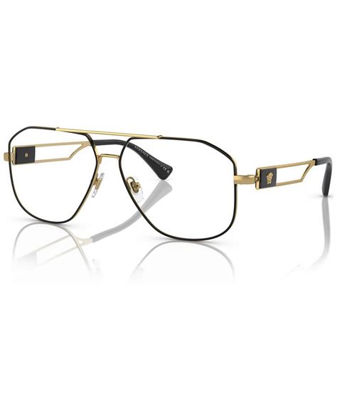 Versace Men's Pilot Eyeglasses, VE1287 59 